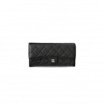 CHANEL LONG ZIPPER WALLET A80758 (19*10.5*3cm) 